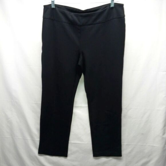 Wonderly Stretch Trouser Pants. Pull Up. Black. Woman's XL. Career Pants........ - Picture 1 of 9